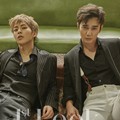 Xiumin EXO dan Yoo Seung Ho di Majalah 1st Look Vol. 114