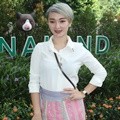 Zaskia di Syukuran Ulang Tahun Julia Perez