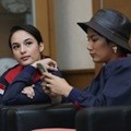 Chelsea Islan dan Tara Basro Kunjungi Kantor Pemprov DKI Jakarta