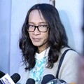 Aming Ditemui Usai Mengisi Program 'Rumpi'