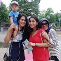 Rafathar, Kartika Putri, Marsha Tengker dan Mama Rieta di Everland