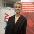 Agnes Monica di Konferensi Pers 'The Voice Kids Indonesia'