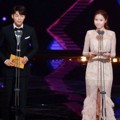 Kang Min Hyuk CN Blue dan Gong Hyun Joo di Seoul International Drama Awards 2016