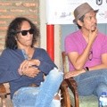 Kaka dan Ridho Slank di Jumpa Pers 'Liztomania with Slank: Not for Sale'