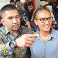 Nadine Chandrawinata Saat Ditemui di Polda Metro Jaya, Jakarta