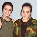 Sheila Marcia dan Melodya Vanesha Saat Ditemui di Jl. Kapten Tendean, Jakarta selatan