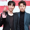 Seo Kang Joon dan Park Jung Min di Jumpa Pers Drama 'Entourage'
