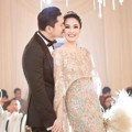 Mesranya Sandra Dewi dan Harvey Moeis di Resepsi Pernikahan