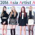 Black Pink di Red Carpet Asia Artist Awards 2016
