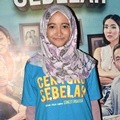 Arafah Rianti di Konferensi Pers Rilis Trailer Film 'Cek Toko Sebelah'
