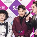 Kim Shin Young dan Yang Se Hyung di SBS Entertainment Awards 2016