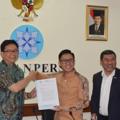 Eko Patrio di Kantor Dewan Pers, Jakarta