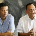 Roy Marten Saat Menggelar Jumpa Pers di Koi Restaurant, Mahakam, Jakarta Selatan