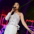 Isyana Sarasvati di Acara HUT Indosiar ke-22