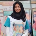 Yuki Kato di Gala Premier Film 'Cahaya Cinta Pesantren'