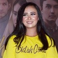 Ayushita di Konferensi Pers Film 'Bid'ah Cinta'