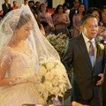 Kezia Karamoy Diantar Menuju Altar Perkawinan