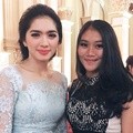 Angel Karamoy di Pernikahan Adiknya Kezia Karamoy dengan Axcel Narang