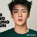 Sehun EXO di Majalah L'Optimum Thailand Edisi Maret 2017