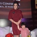 Carissa Putri di Konferensi Pers Lotte Choco Pie