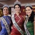 Intan Aletrino, Kezia Warouw dan Felicia Hwang di Konferensi Pers Putri Indonesia 2017