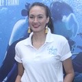 Nadine Chandrawinata di Press Screening Film 'Labuan Hati'