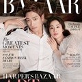Rain dan Kim Tae Hee di Majalah Harper's Bazaar Edisi April 2017