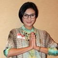 Lusy Rahmawati di Acara Buka Puasa Bersama 100 Anak Yatim dan Wayang OVJ