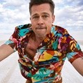 Brad Pitt di Majalah GQ Style Edisi Summer 2017