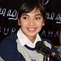 Tika Bravani di Jumpa Pers Film 'Nyai Ahmad Dahlan'