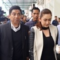 Nafa Urbach Didampingi Pengacara Sandy Arifin