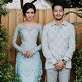 Lamaran Syahnaz dan Jeje digelar di kediaman Raffi Ahmad di Green Andara, Cinere, Depok, Jawa Barat.