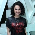 Wizzy di Konferensi Pers Film 'Keluarga Tak Kasat Mata'