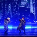 Para rapper BTS juga tak ketinggalan memamerkan kemampuan di KBS Gayo Daechukjae 2017.
