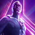 Poster karakter Paul Bettany sebagai Vision di film 'Avengers: Infinity War'.