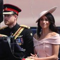 Perdana Meghan Markle mendampingi Pangeran Harry hadir di acara perayaan ulang tahun Ratu Elizabeth II
