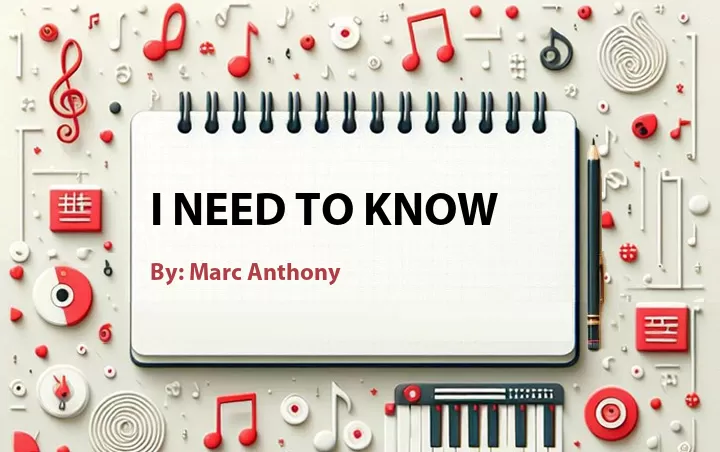 Lirik lagu: I Need To Know oleh Marc Anthony :: Cari Lirik Lagu di WowKeren.com ?