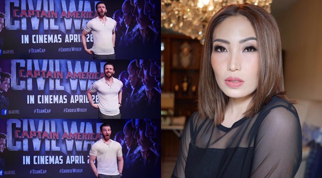 Ayu Dewi Pamer Hebohnya Wawancarai Dua Bintang 'Captain America: Civil War'