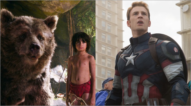 3 Pekan Puncaki Box Office, 'The Jungle Book' Digilas 'Captain America'