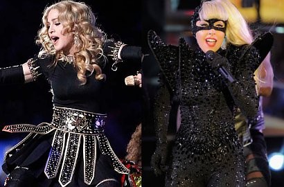 Madonna Nyanyikan 'Born This Way' Lady GaGa