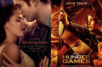 'Breaking Dawn' Film Terbaik, 'Hunger Games' Raih 4 Piala di MMAs