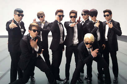 Fans Histeris Lihat Aksi Super Junior di 'Inkigayo'