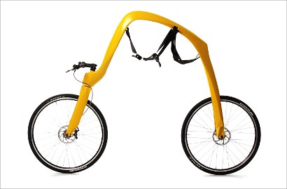 Sepeda Unik Tanpa Pedal dan Sadel