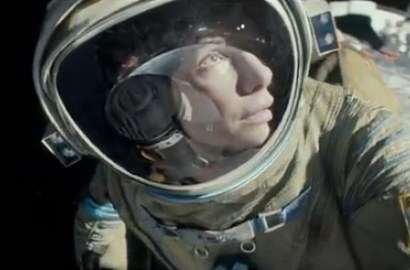 George Clooney dan Sandra Bullock Tersesat di Luar Angkasa di Trailer 'Gravity'