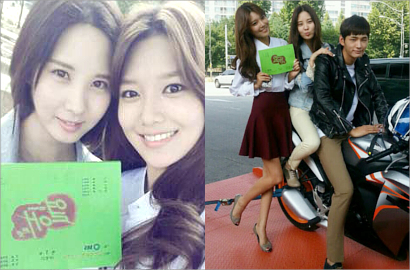 Sooyoung SNSD Kunjungi Seohyun di Lokasi Syuting 'Passionate Love'