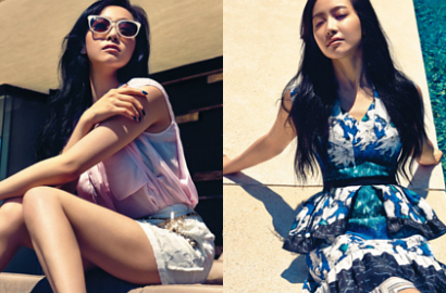 Victoria f(x) Cantik Eksotis dalam Pemotretan Majalah di Bali