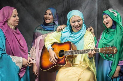 Girlband Muslimah Siap Ikuti Jejak Cherry Belle dan JKT48