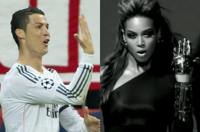 Selebrasi Gol Cristiano Ronaldo Mirip Tarian Beyonce Knowles