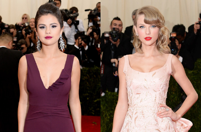 Selena Gomez dan Taylor Swift Anggun di Red Carpet Met Gala