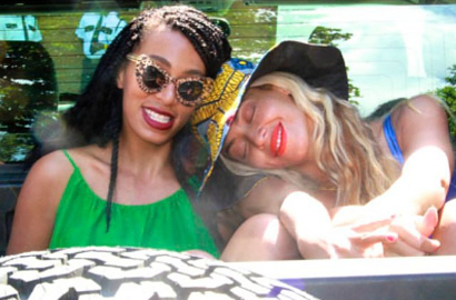 Beyonce Unggah Foto-Foto Kebersamaannya dengan Solange
